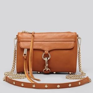 Rebecca Minkoff Brown Leather Cross Body Purse